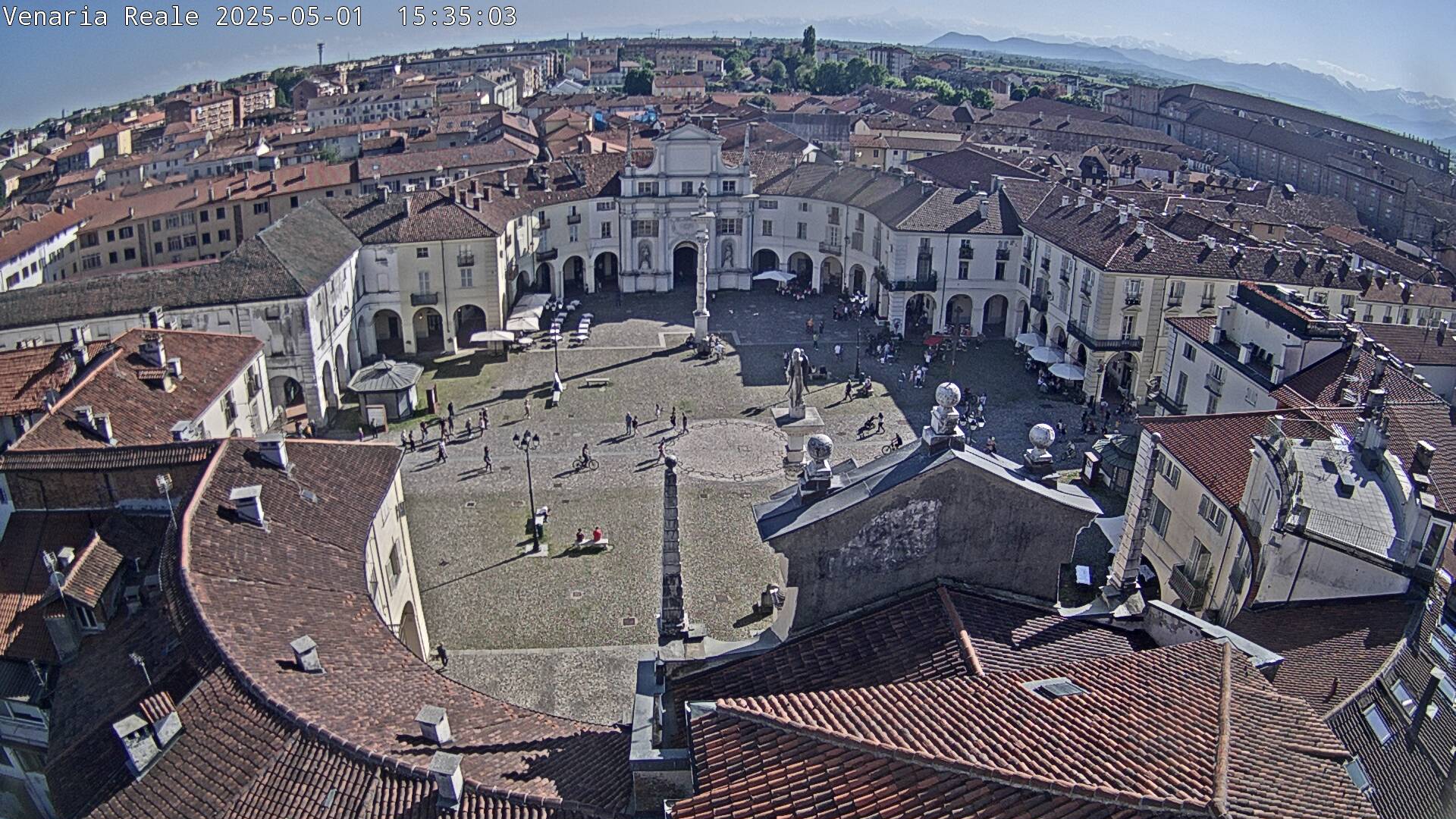 immagine della webcam nei dintorni di Rivalba: webcam Venaria Reale